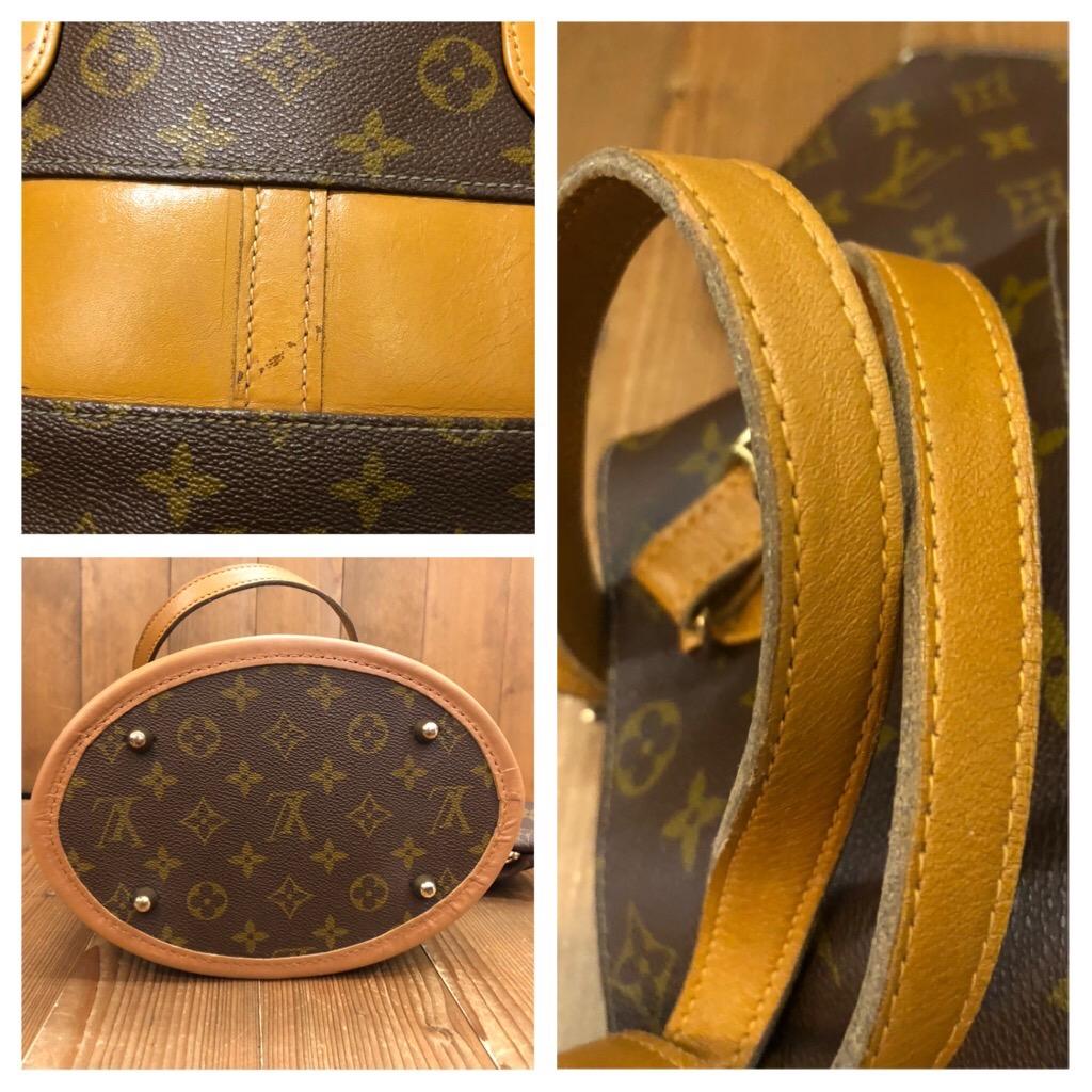 Brown 1970s LOUIS VUITTON Monogram Bucket Bag - Under Special License to the French Co