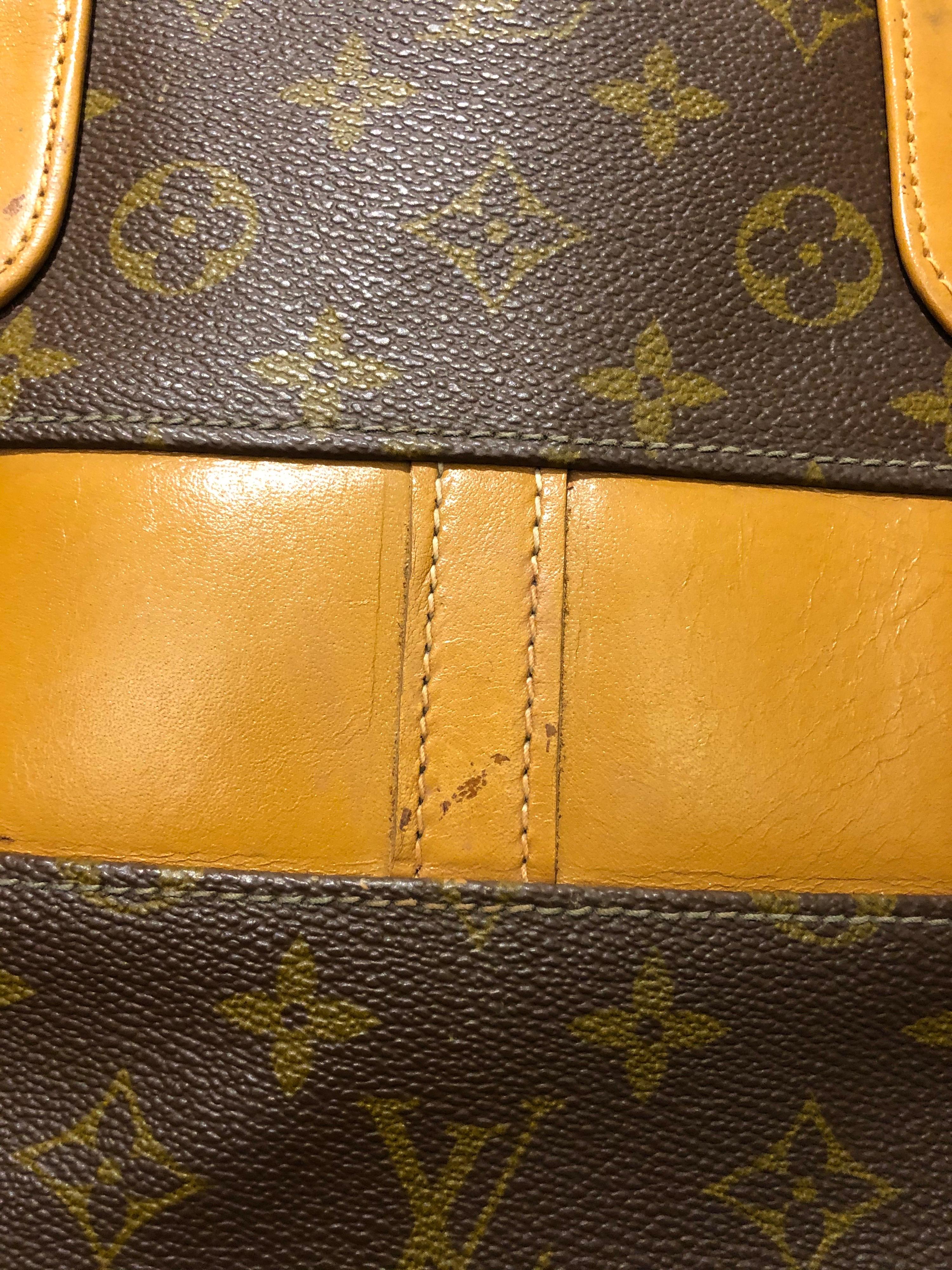 1970s LOUIS VUITTON Monogram Bucket Bag - Under Special License to the French Co 1