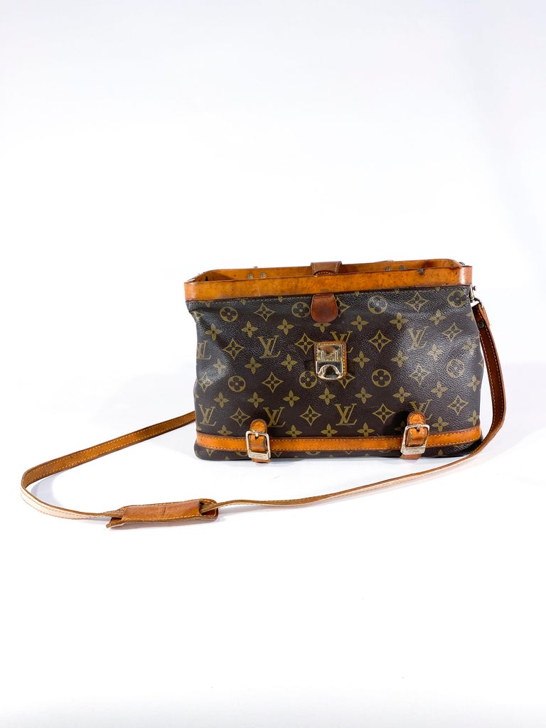 Sold at Auction: Vintage Louis Vuitton Doctor Bag, 10h x 16w x 7 3/4d  (used good condition)