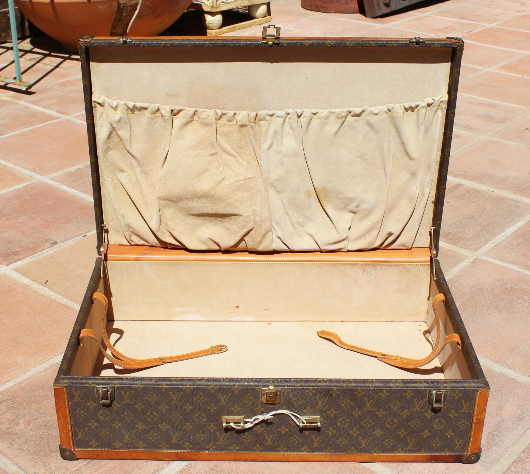1970s Louis Vuitton Trunk Suitcase 7