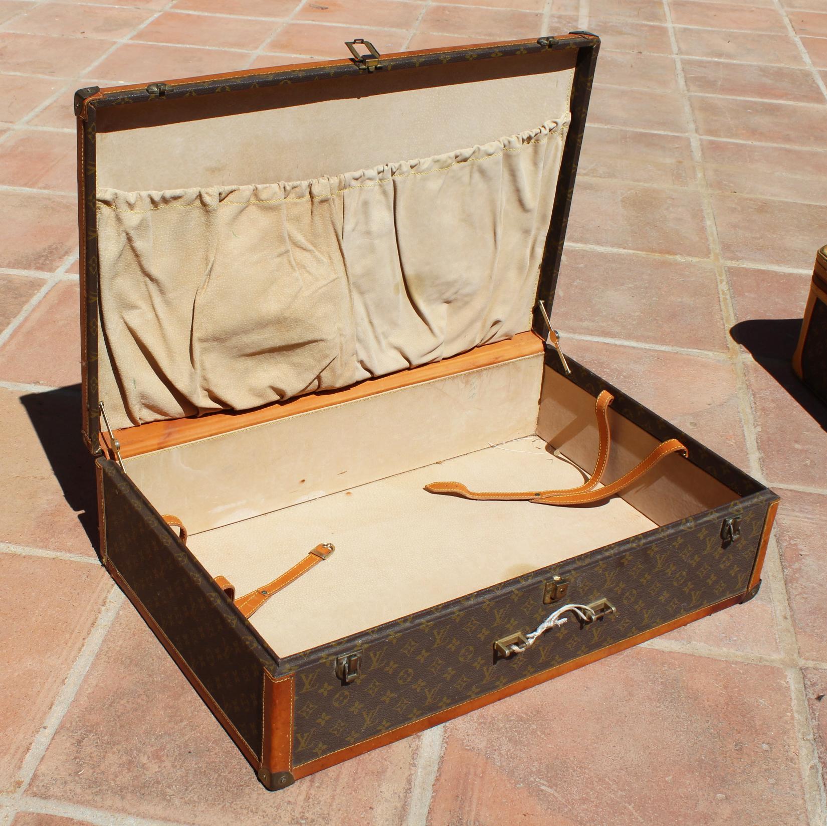 1970s Louis Vuitton Trunk Suitcase 8