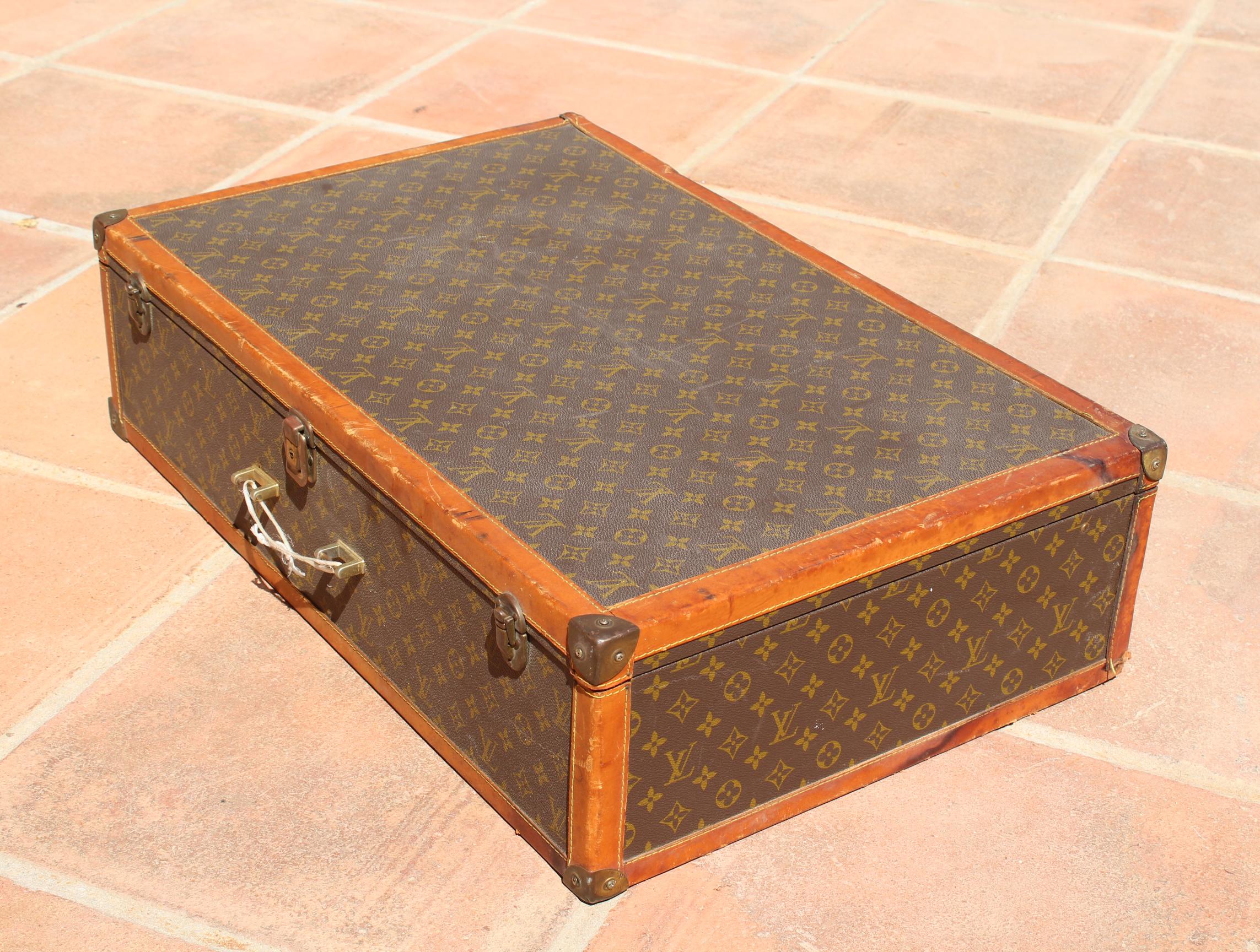 1970s Louis Vuitton Trunk Suitcase 2