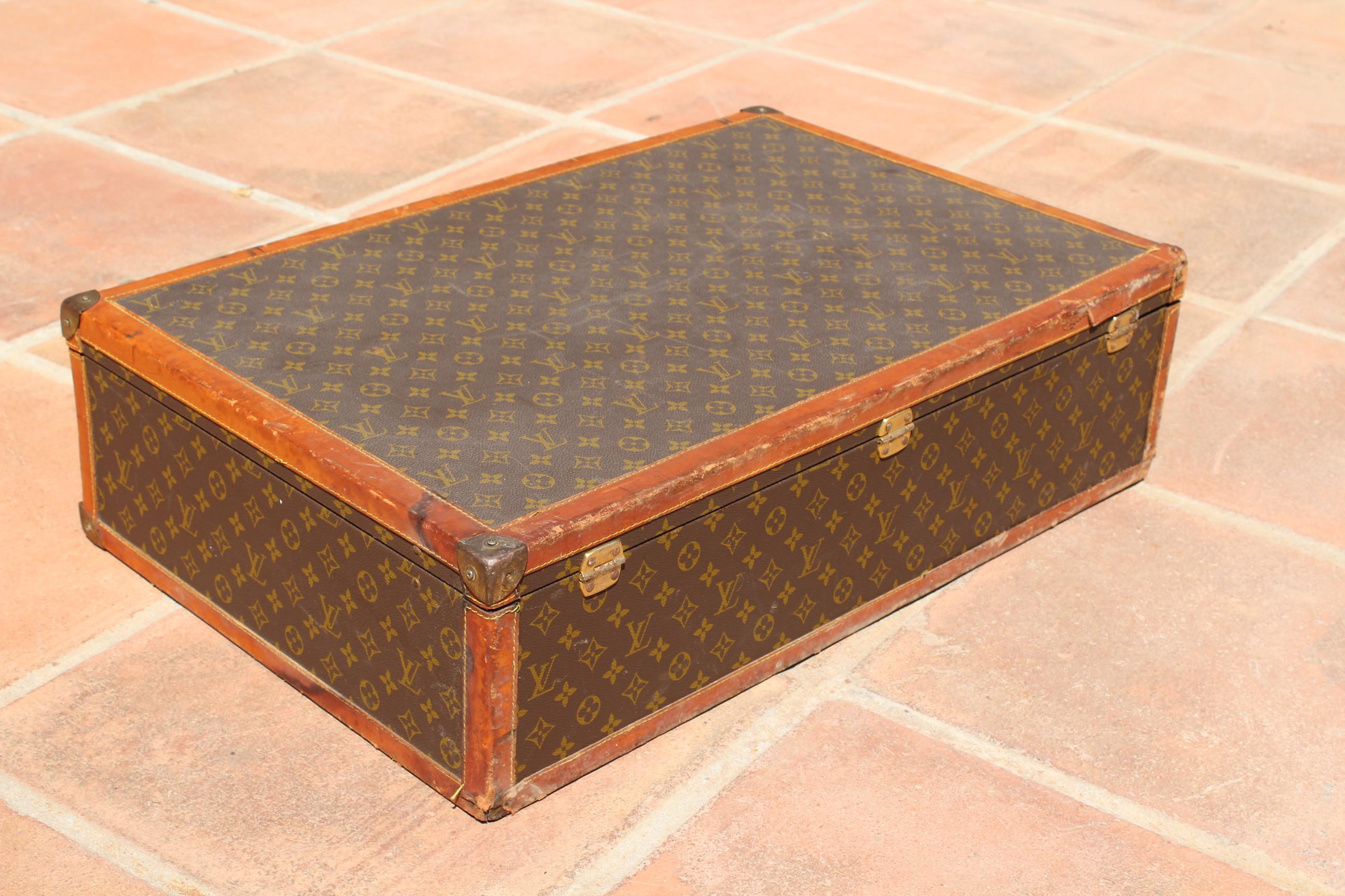 1970s Louis Vuitton Trunk Suitcase 3