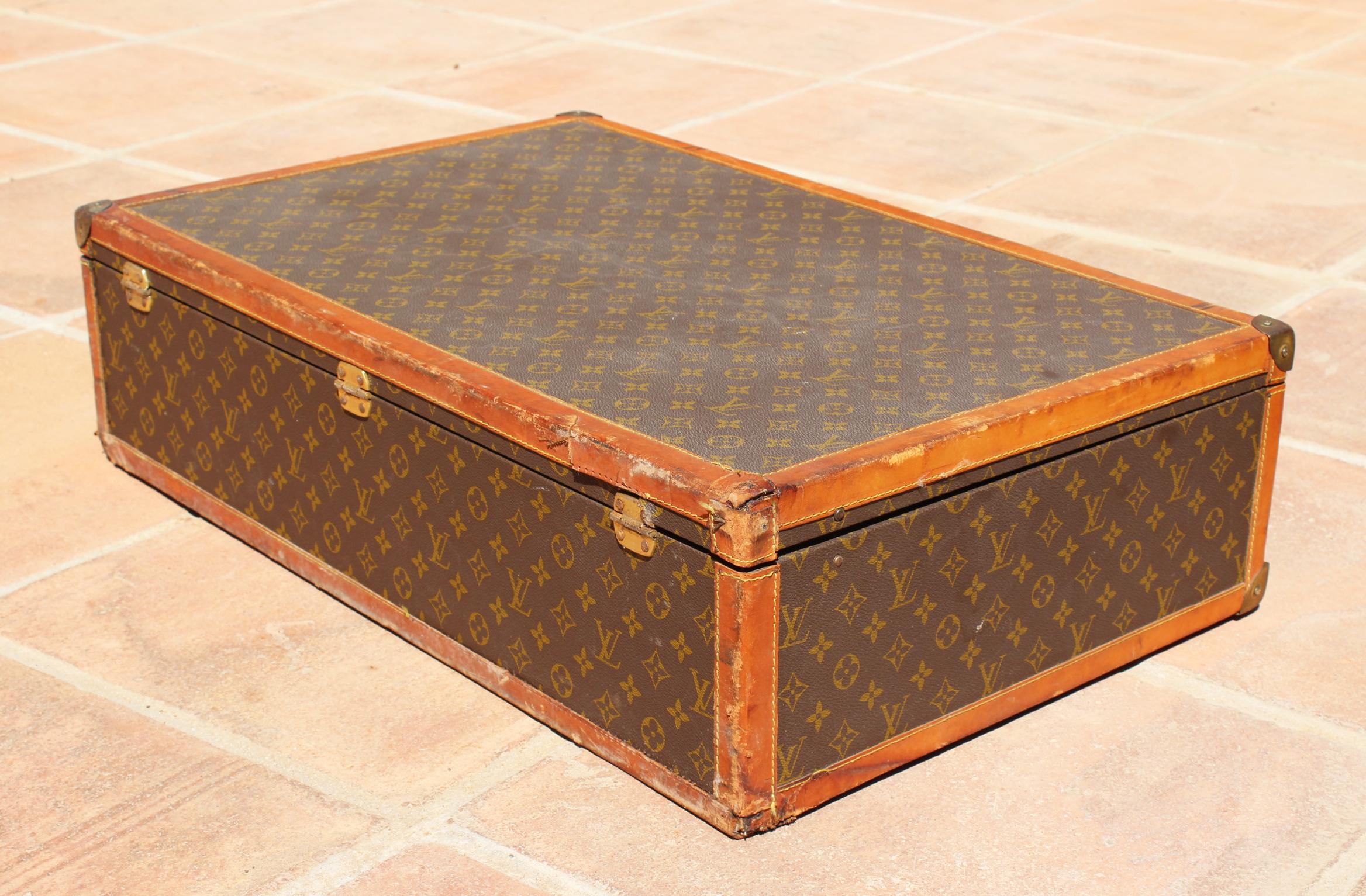 1970s Louis Vuitton Trunk Suitcase 4