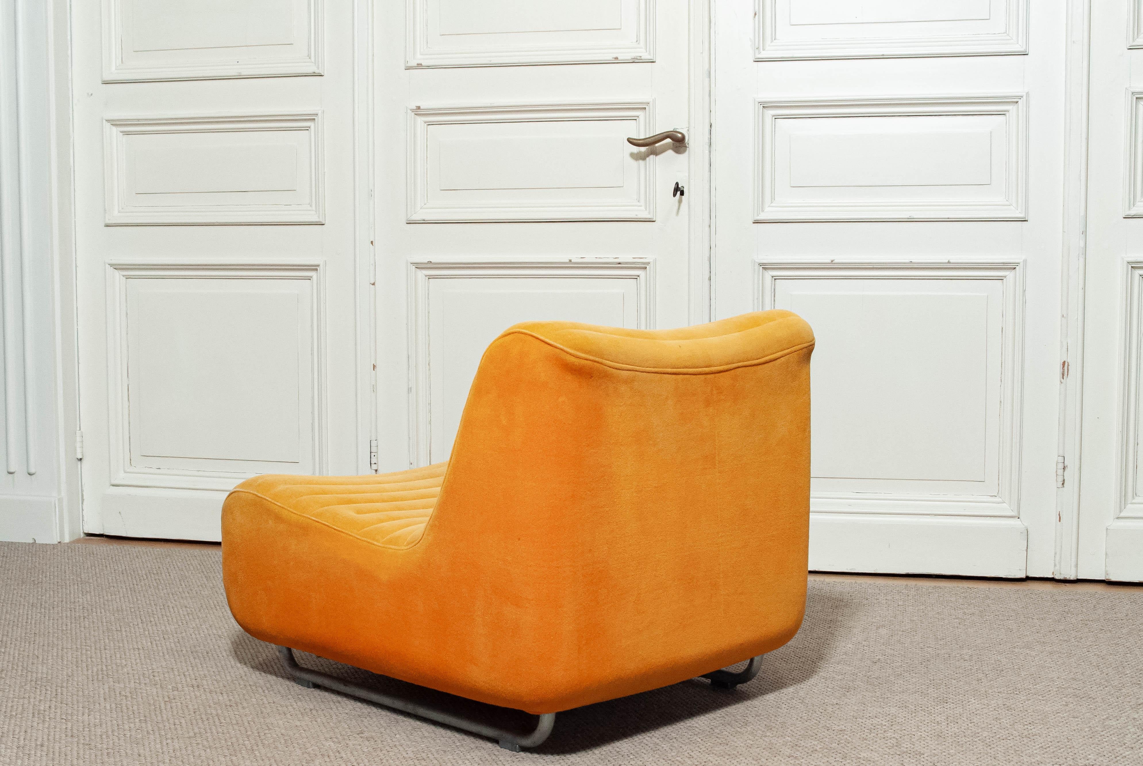 Suédois 1970, modèle de chaise longue 