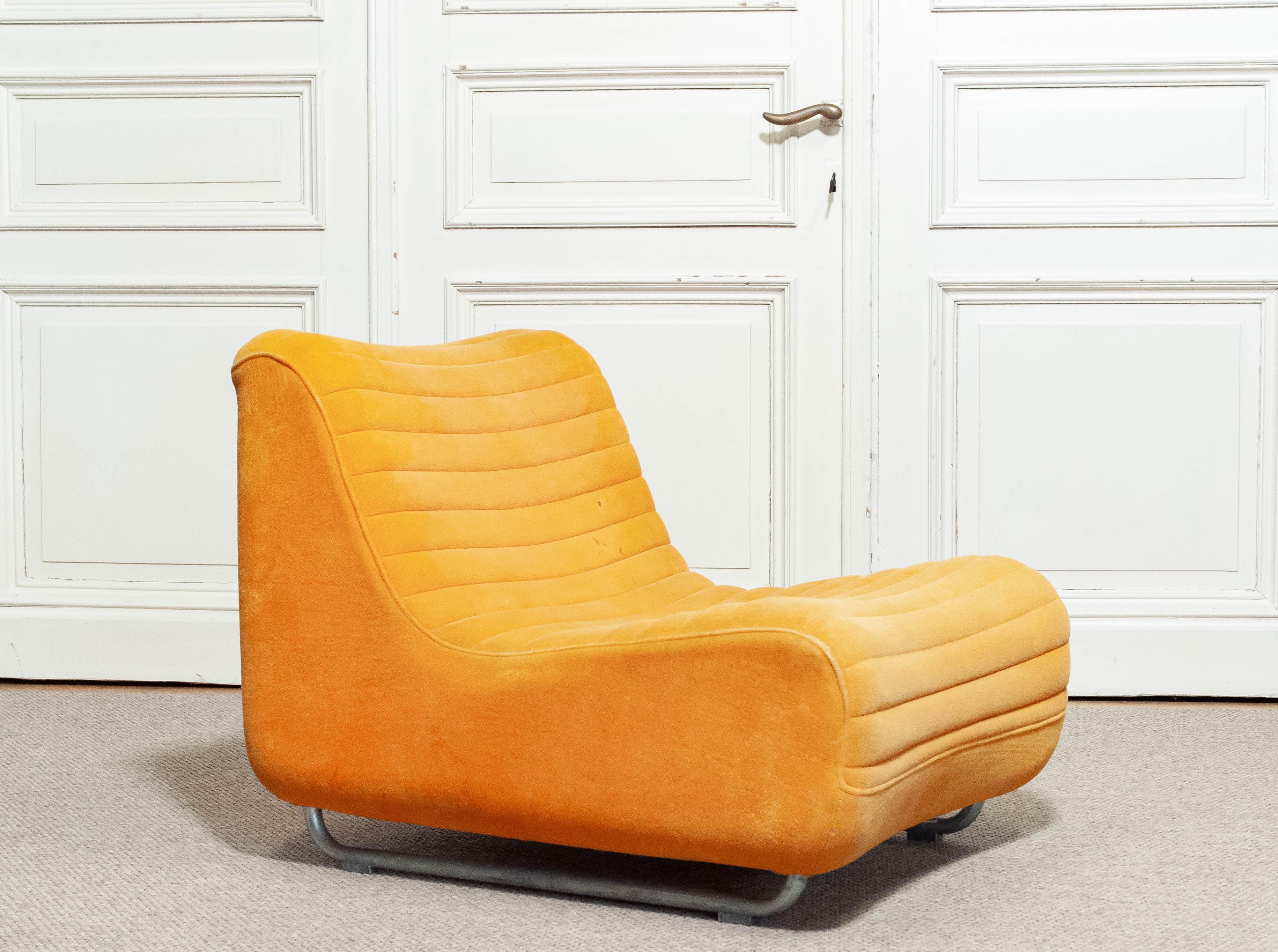 Mousse 1970, modèle de chaise longue 