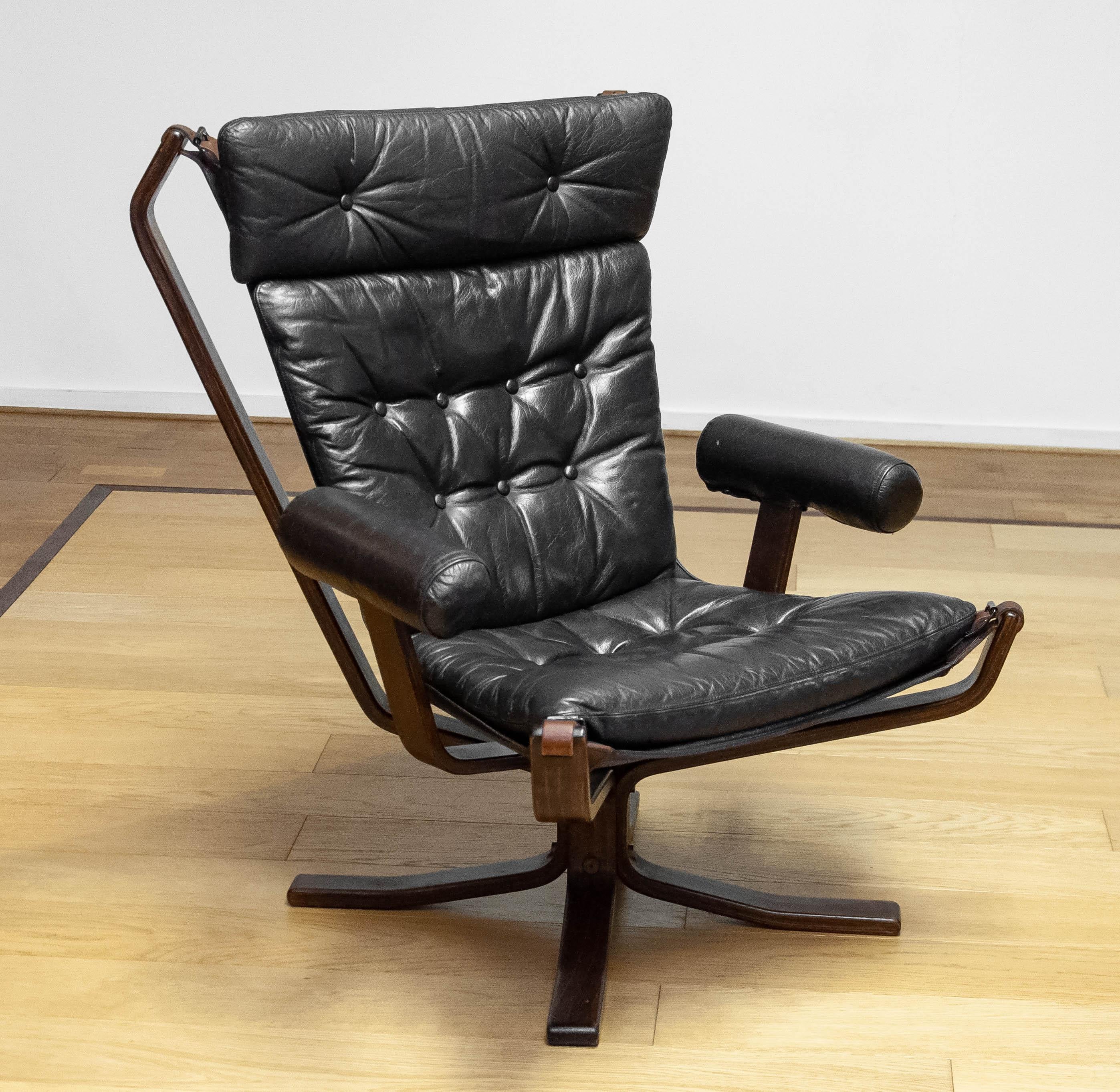 Scandinavian Modern 1970s Lounge Chair 'Superstar