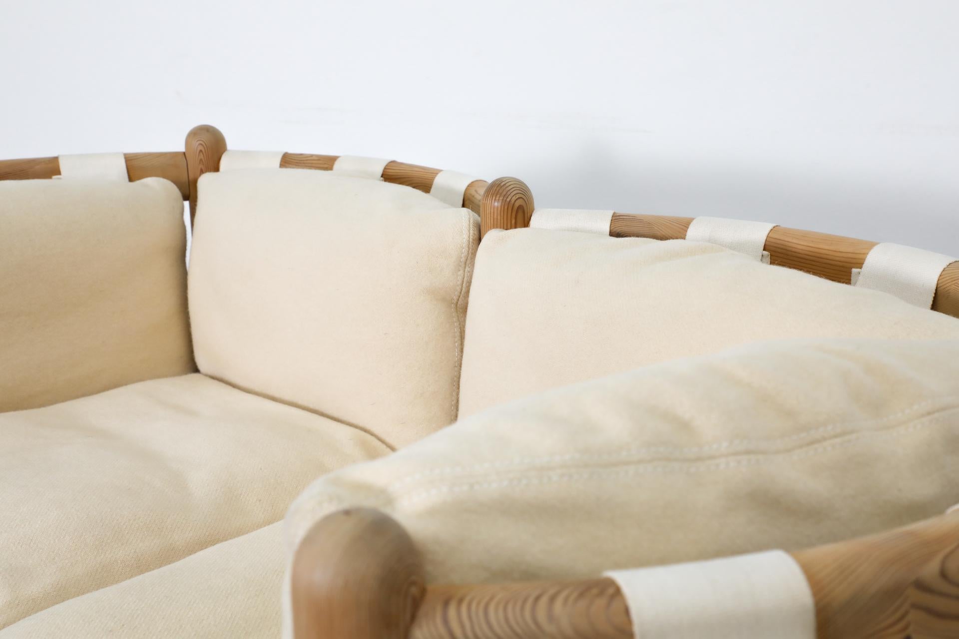 1970s Loveseat by Rainer Daumiller for Hirtshals Savvaerk, Denmark 10