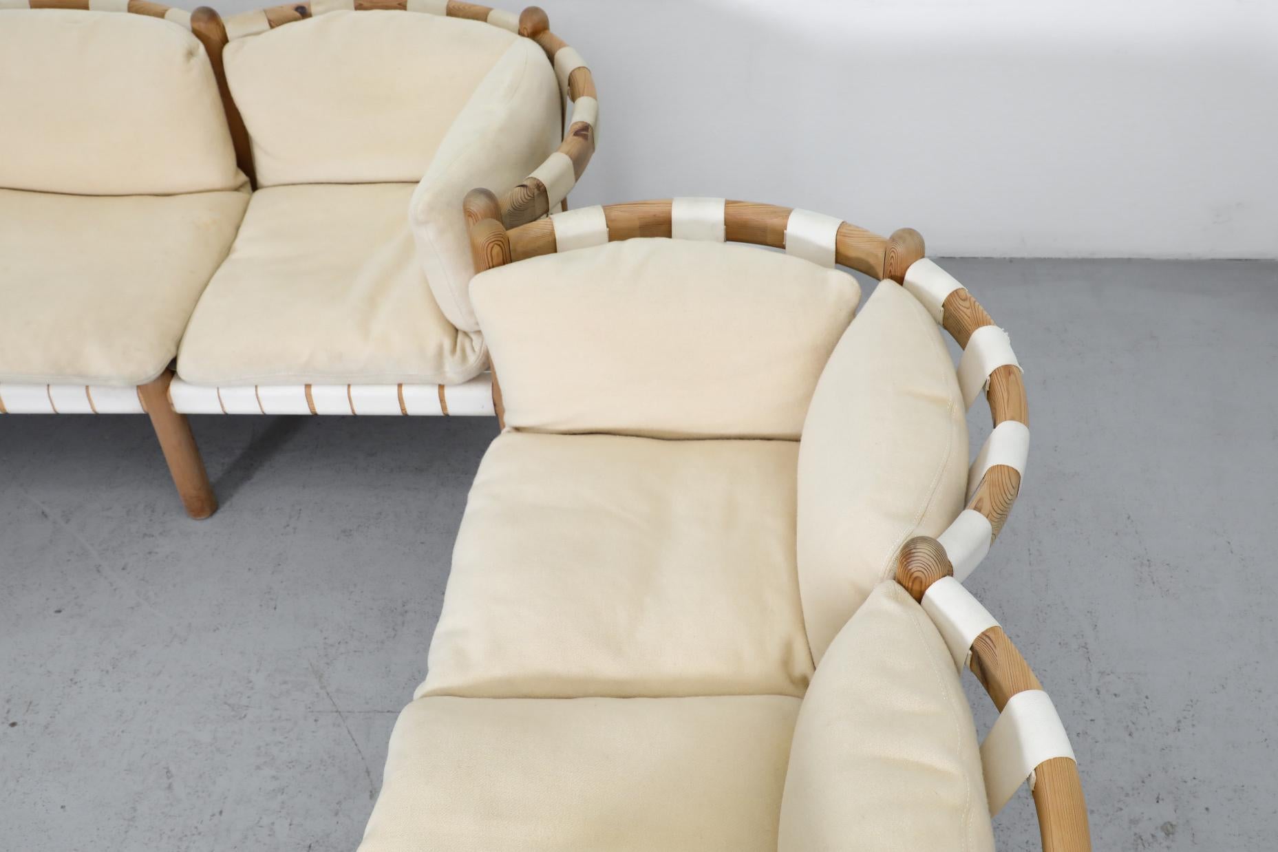 1970s Loveseat by Rainer Daumiller for Hirtshals Savvaerk, Denmark 11