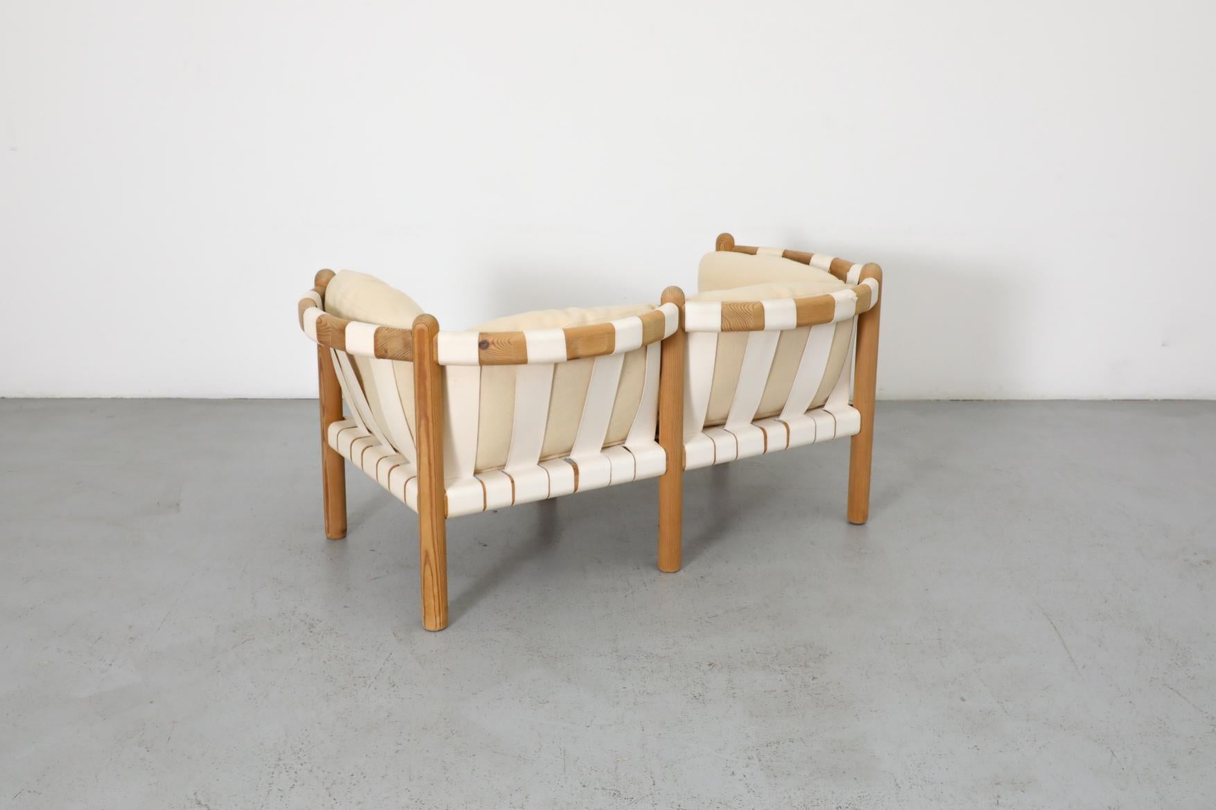 Wool 1970s Loveseat by Rainer Daumiller for Hirtshals Savvaerk, Denmark