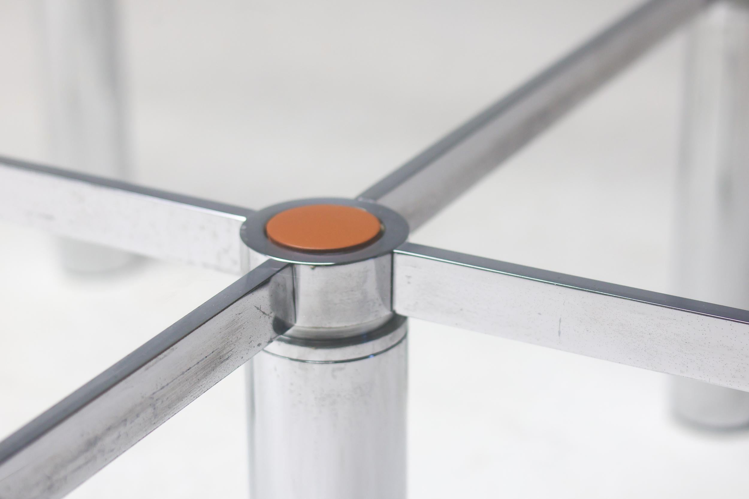 Mid-Century Modern 1970s Low Tables 'Andre' by Tobia Scarpa for Knoll International For Sale