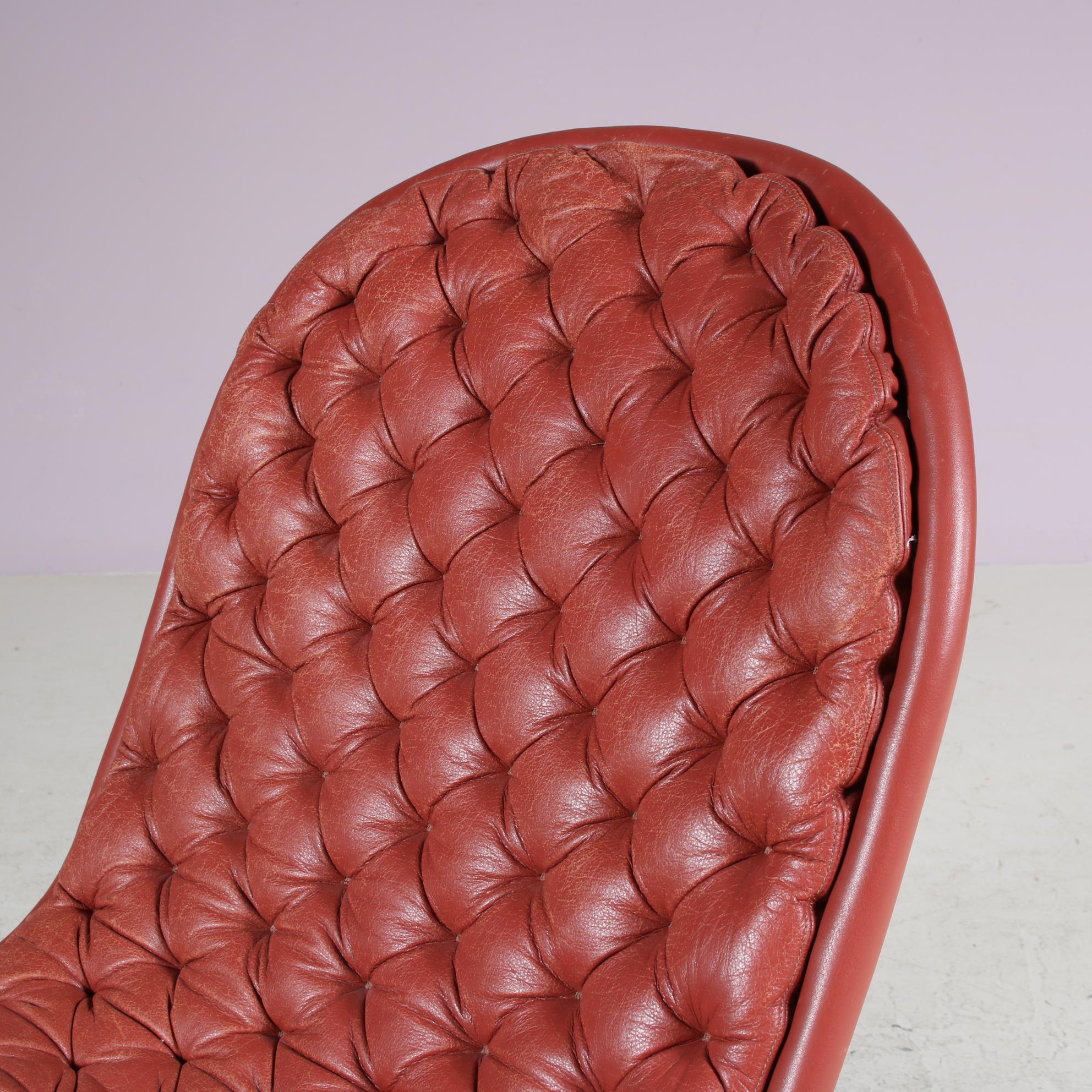 1970 Chaise Lowback 1-2-3 de Verner Panton pour Fritz Hansen, Danemark en vente 2