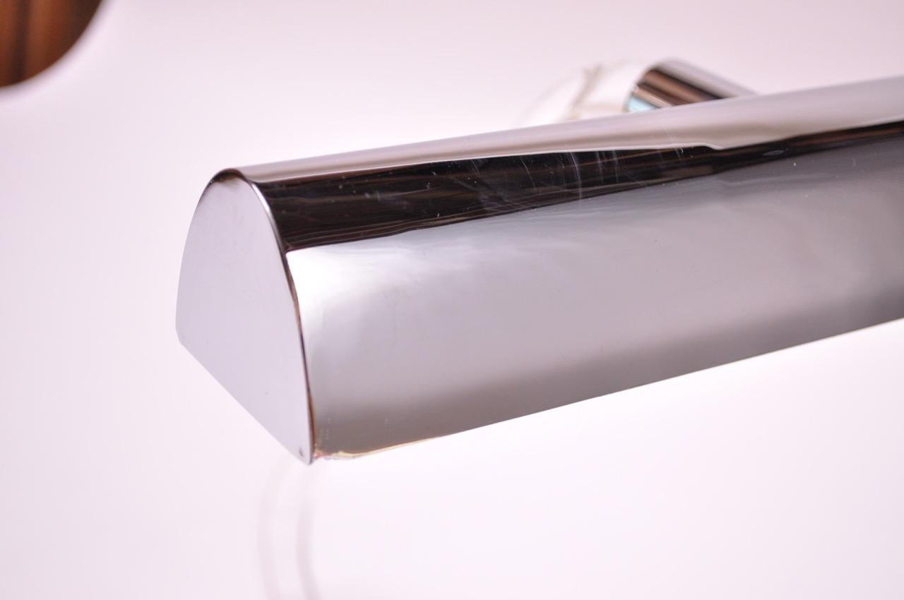 1970s Lucite and Chrome Desk Lamp by Peter Hamburger for Kovacs 3