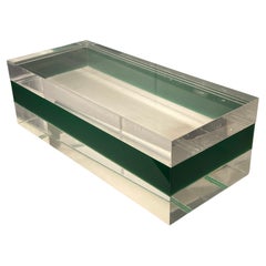 1970er Lucite Box von Alessandro Albrizzi