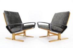 Poltrona Ludvik Volak degli anni '70 di Drevopodnik Holesov, Cecoslovacchia