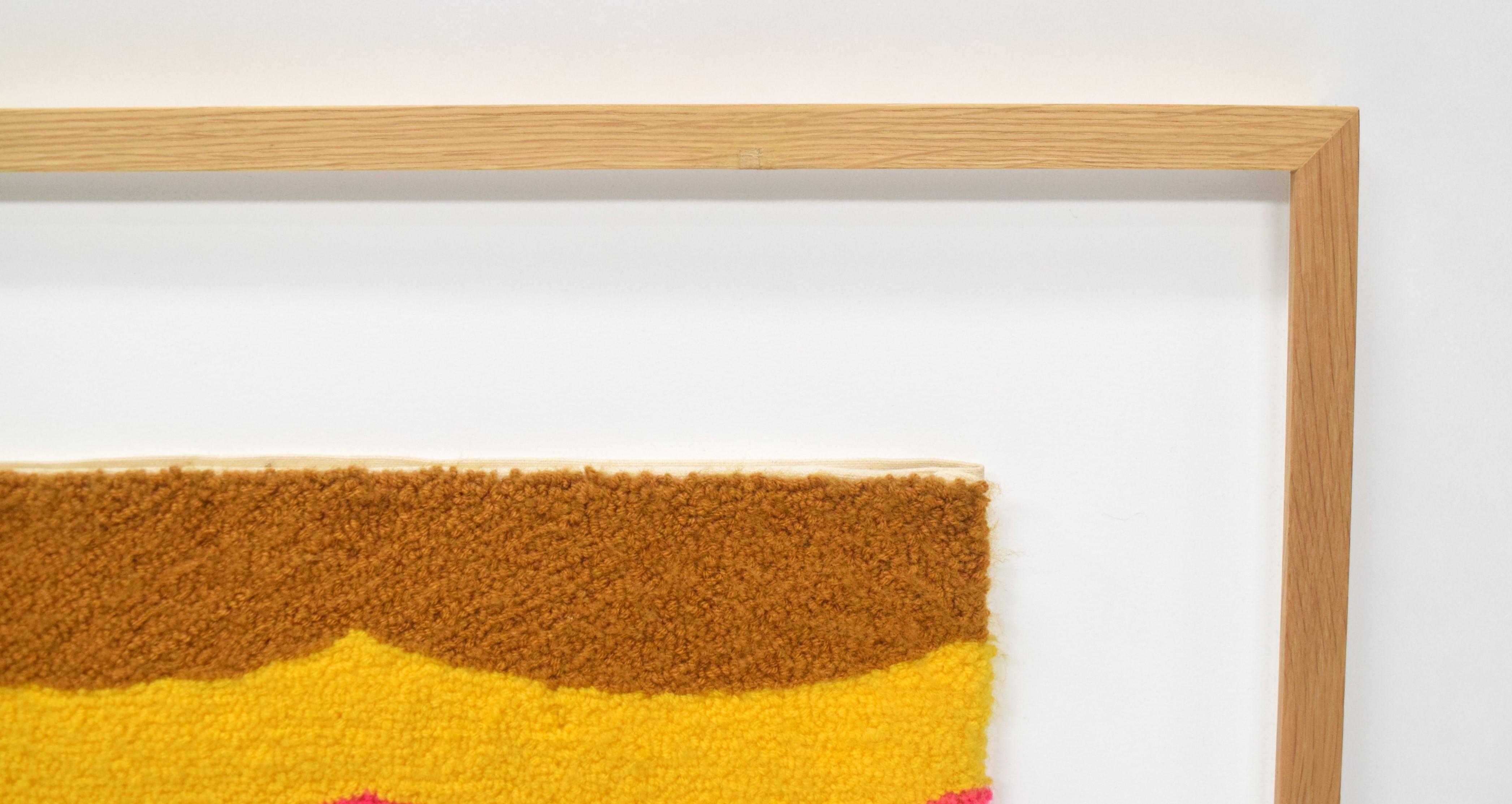 Late 20th Century 1970s Luis Montiel Tapestry - 'Retro Rainbow'