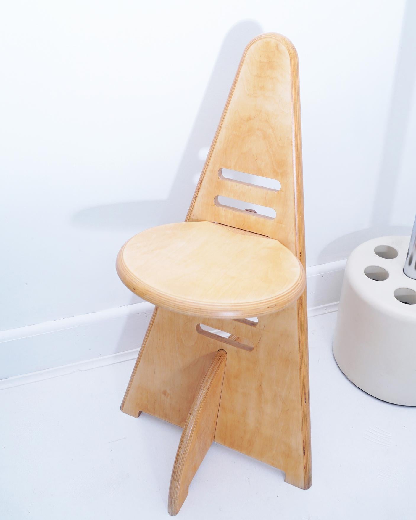 Late 20th Century 1970s Lundi Sit Chair by Gijs Boelaars for Lundia