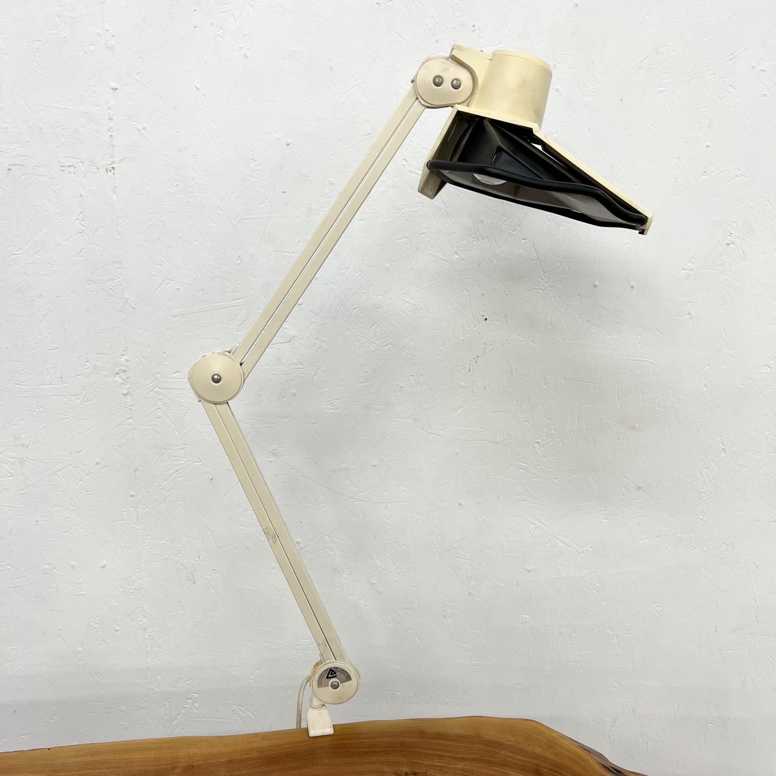 1970s LUXO Architect Rare Vintage Task Clamp Lamp for Desk Jac Jacobsen For Sale 2
