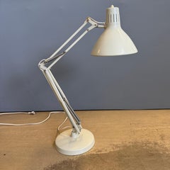 1970's Luxo LS1A Architects Desk Lamp w. Base