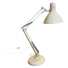1970's Luxo LS1A Architects Desk Lamp w. Base