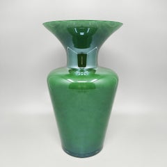 1970s Luxury Handcrafted Vase in Murano Glass by Maestro del Vetro.Made in Italy