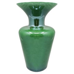 1970s Luxury Handcrafted Vase in Murano Glass by Maestro del Vetro.Made in Italy