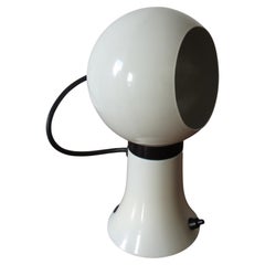 1970s Magna Spot Lamp by The Modern Lighting Co White Spot Midcentury White Des