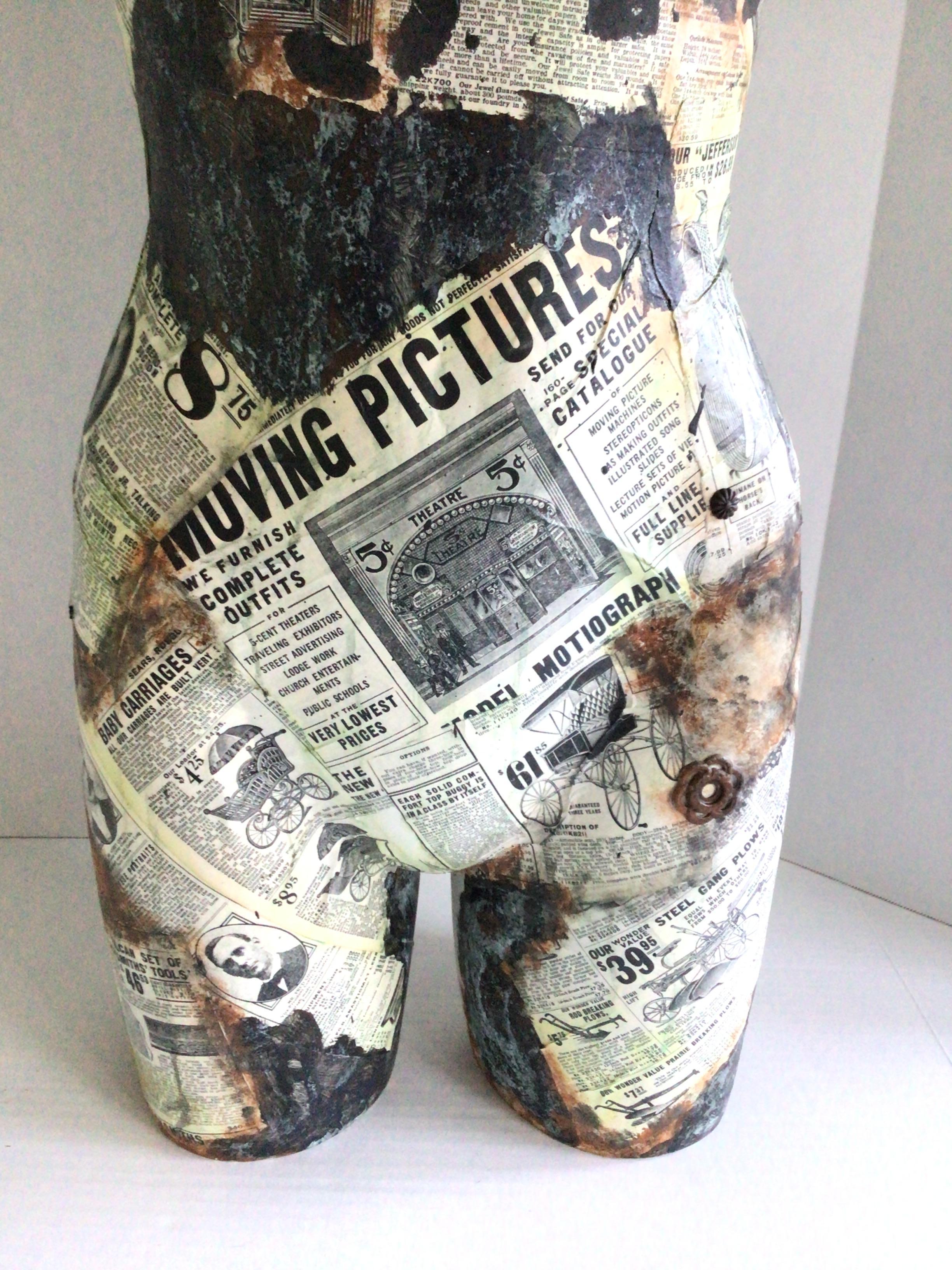 Composizione Torso di manichino anni '70 Scultpure in vendita