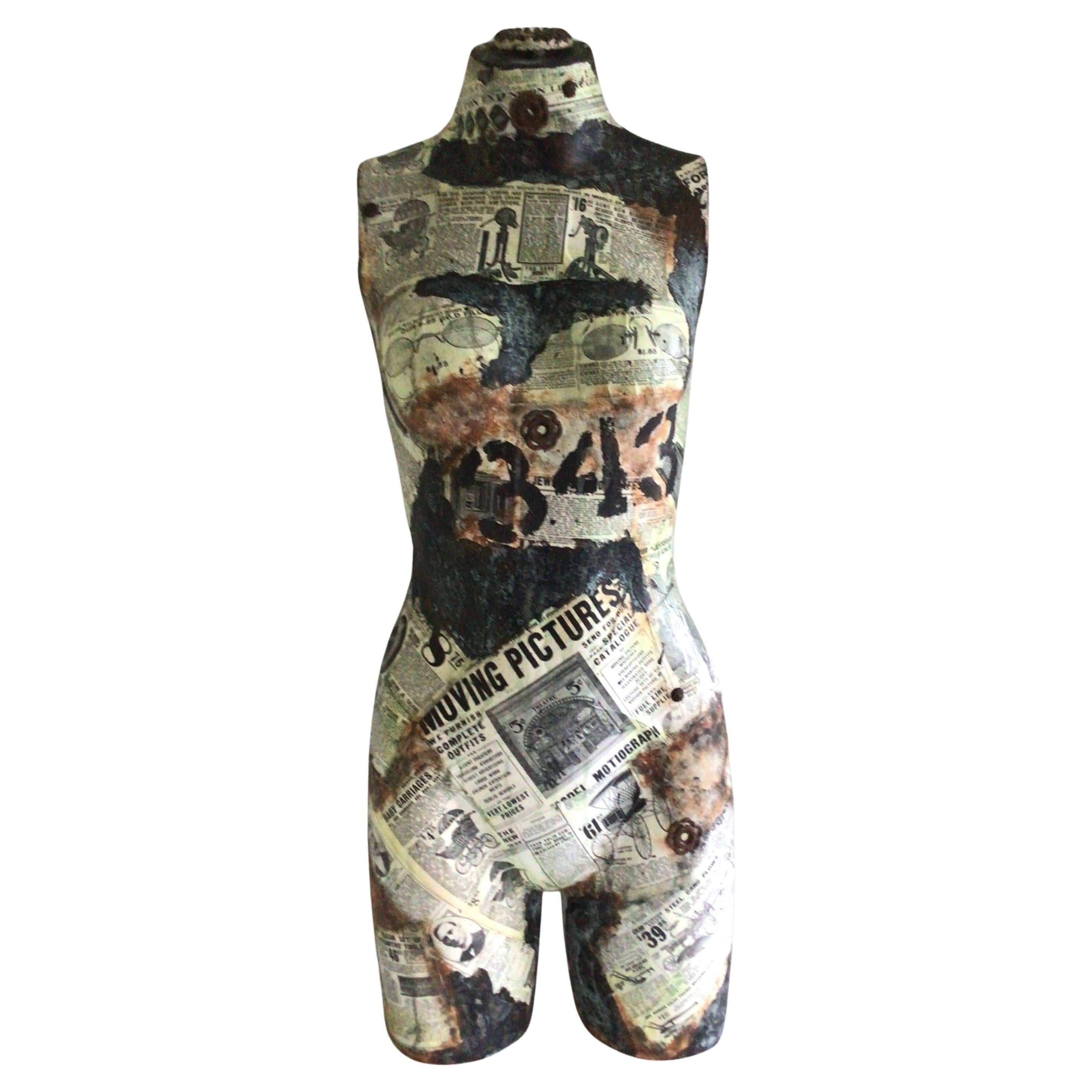 Torso di manichino anni 
70 Scultpure in vendita