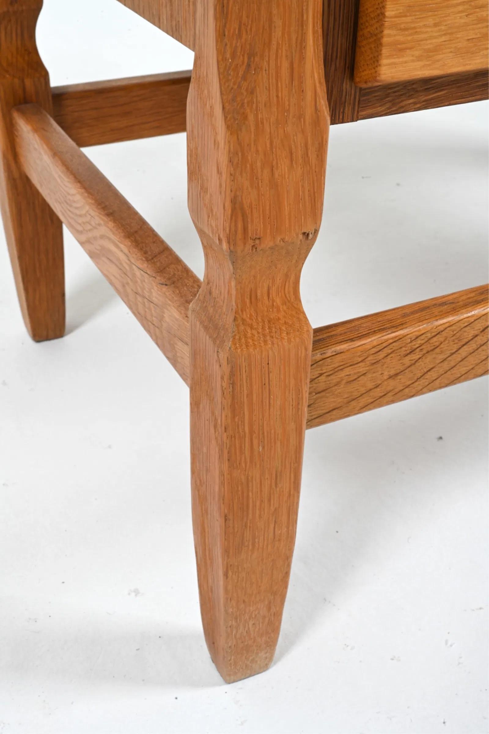 Danish 1970s Manner of Henning Kjaernulf Oak Linen Cabinet