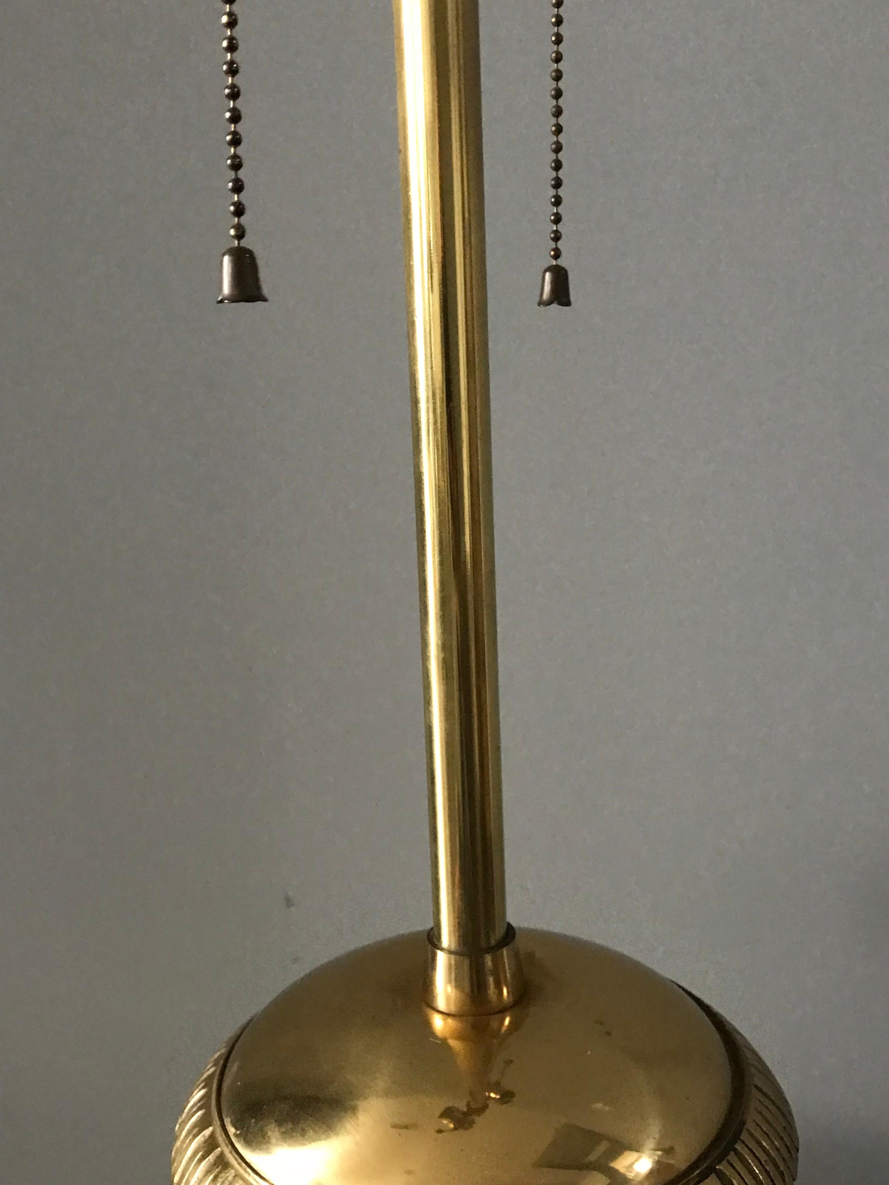 American 1970s Marbro Brass Urn Lamp