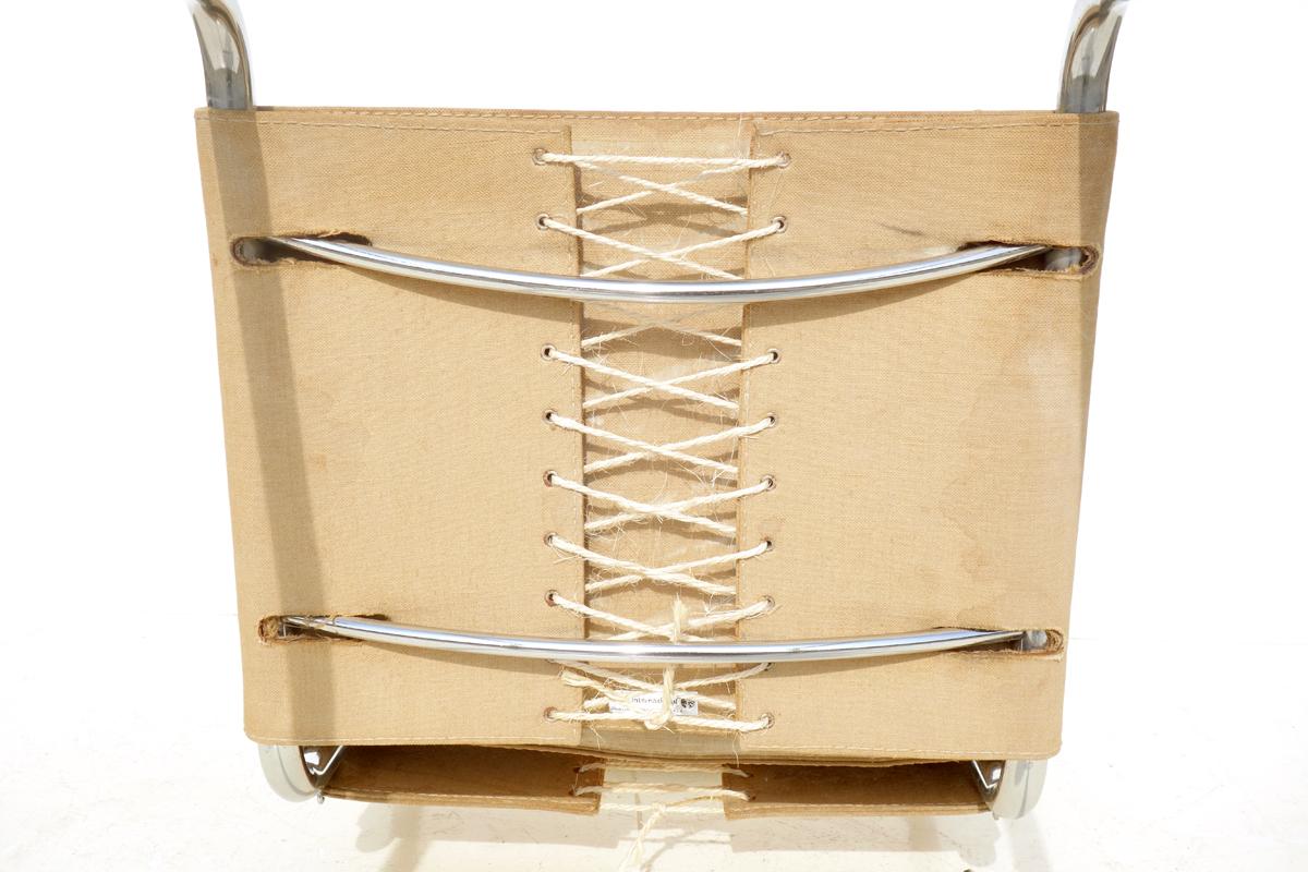 1970 Marcel Breuer B33 para Knoll Sillas de diseño Bauhaus, set de 4 en venta 5