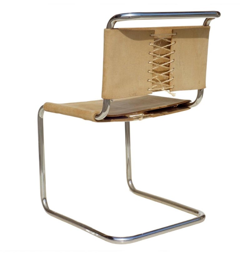 1970s Marcel Breuer B33 for Knoll Bauhaus Design Chairs, Set of 4 In Good Condition For Sale In Brescia, IT
