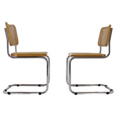 1970s, Marcel Breuer "Cesca" Chair, Italy, Set of 2