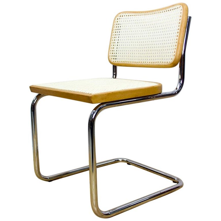 1970s Marcel Breuer for Cidue B32 Cesca Chairs, Set of 6 For Sale
