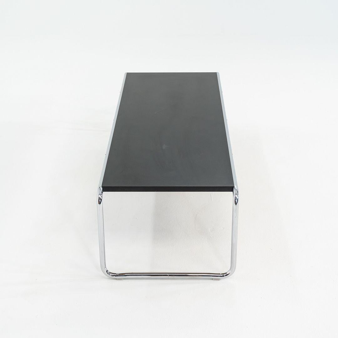 1970s Marcel Breuer for Knoll Laccio Coffee Table in Black im Angebot 3