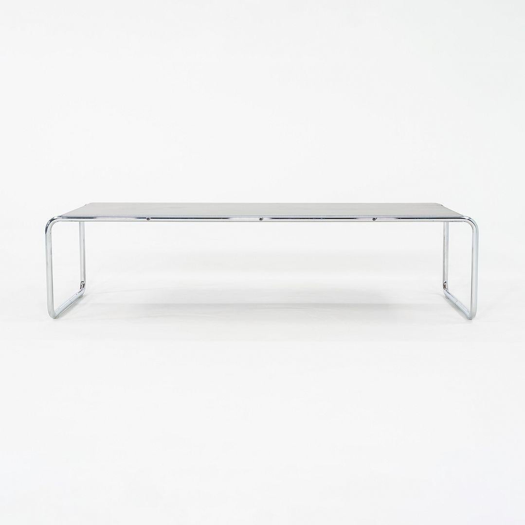 1970s Marcel Breuer for Knoll Laccio Coffee Table in Black (Moderne) im Angebot