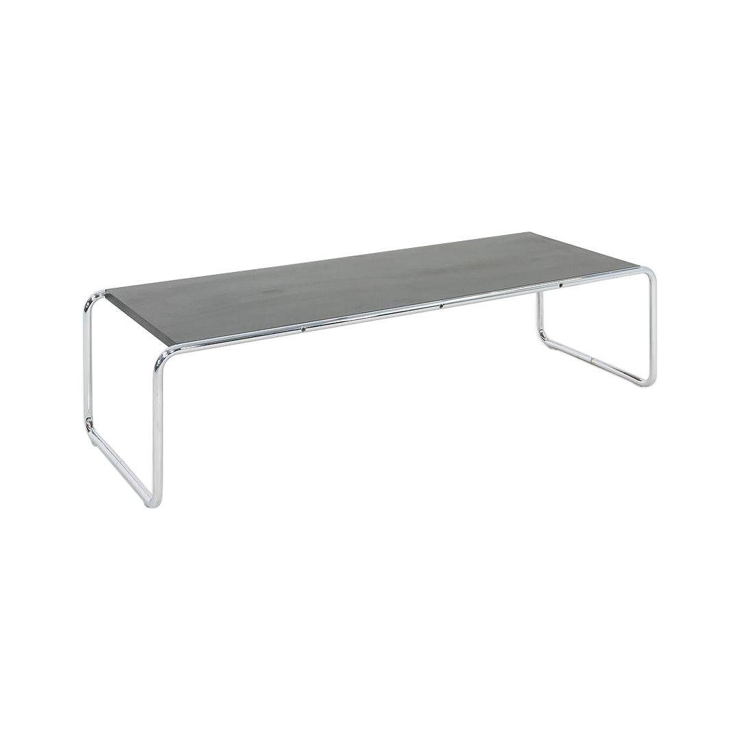1970s Marcel Breuer for Knoll Laccio Coffee Table in Black