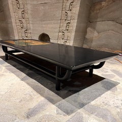 1970s Maria Teresa Méndez Coffee Table Gold Leaf Embellished Art Mexico City