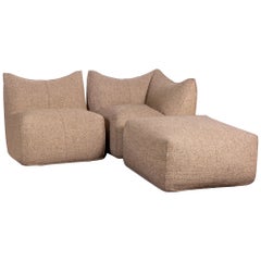 1970er Mario Bellini 3-Piece Bambole Sofa Set für B&B Italia