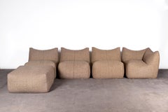 1970s Mario Bellini 5-Piece Bambole Sofa Set for B&B Italia