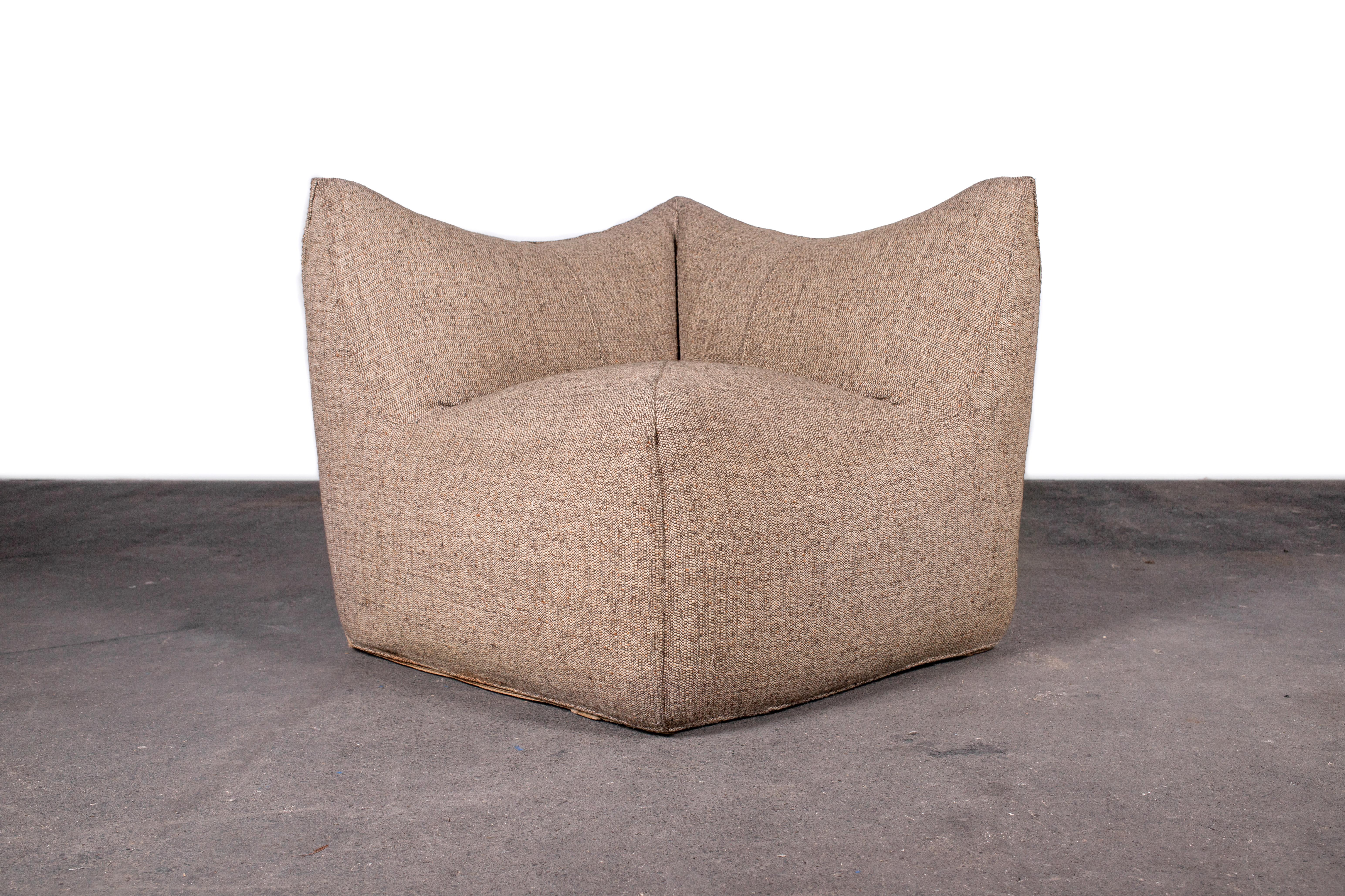 Wool 1970s Mario Bellini 5-Piece Bambole Sofa Set for B&B Italia For Sale
