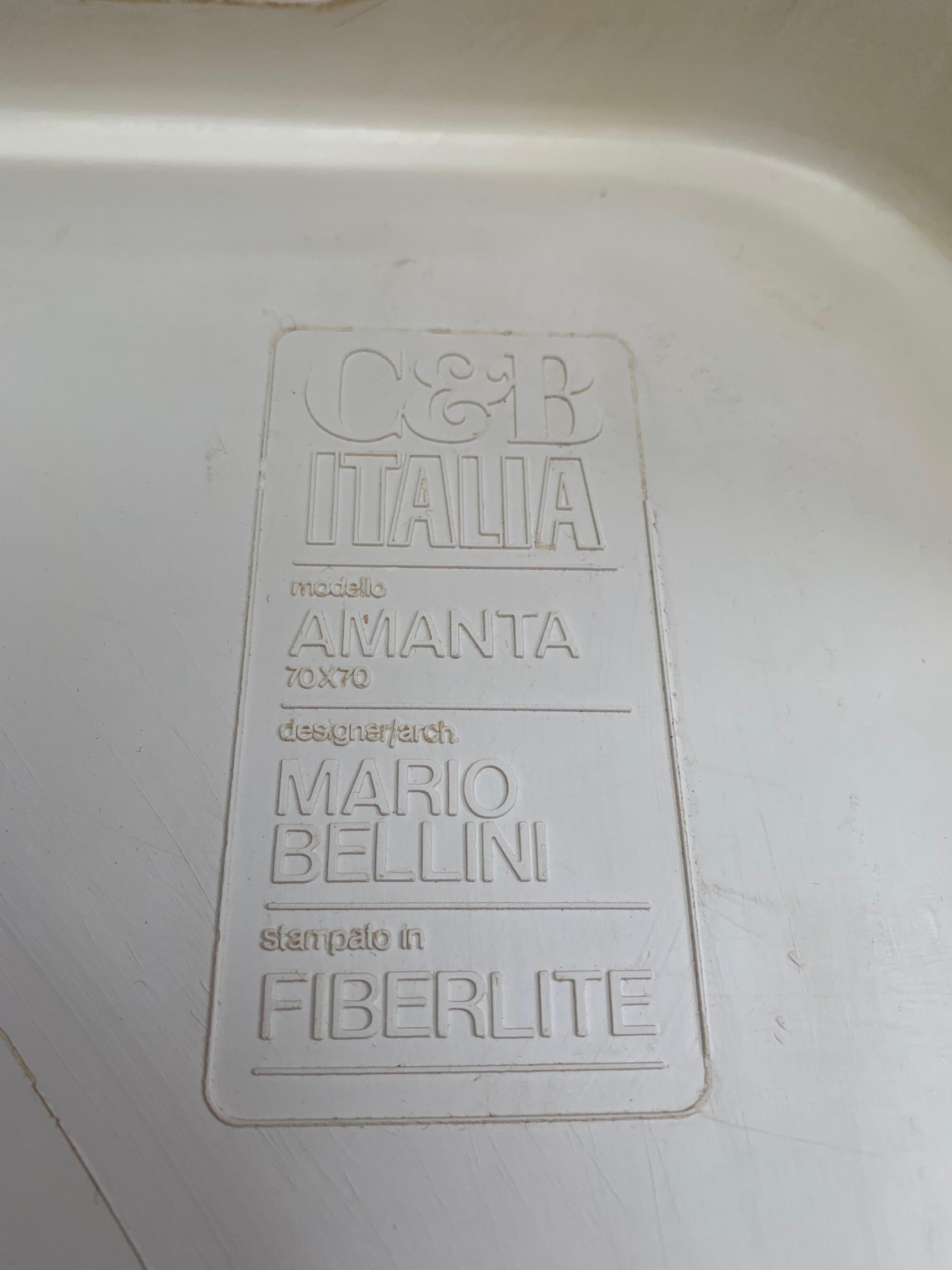 1970s Mario Bellini C & B Italia 'Amanta' Sofa & Coffee Table 7