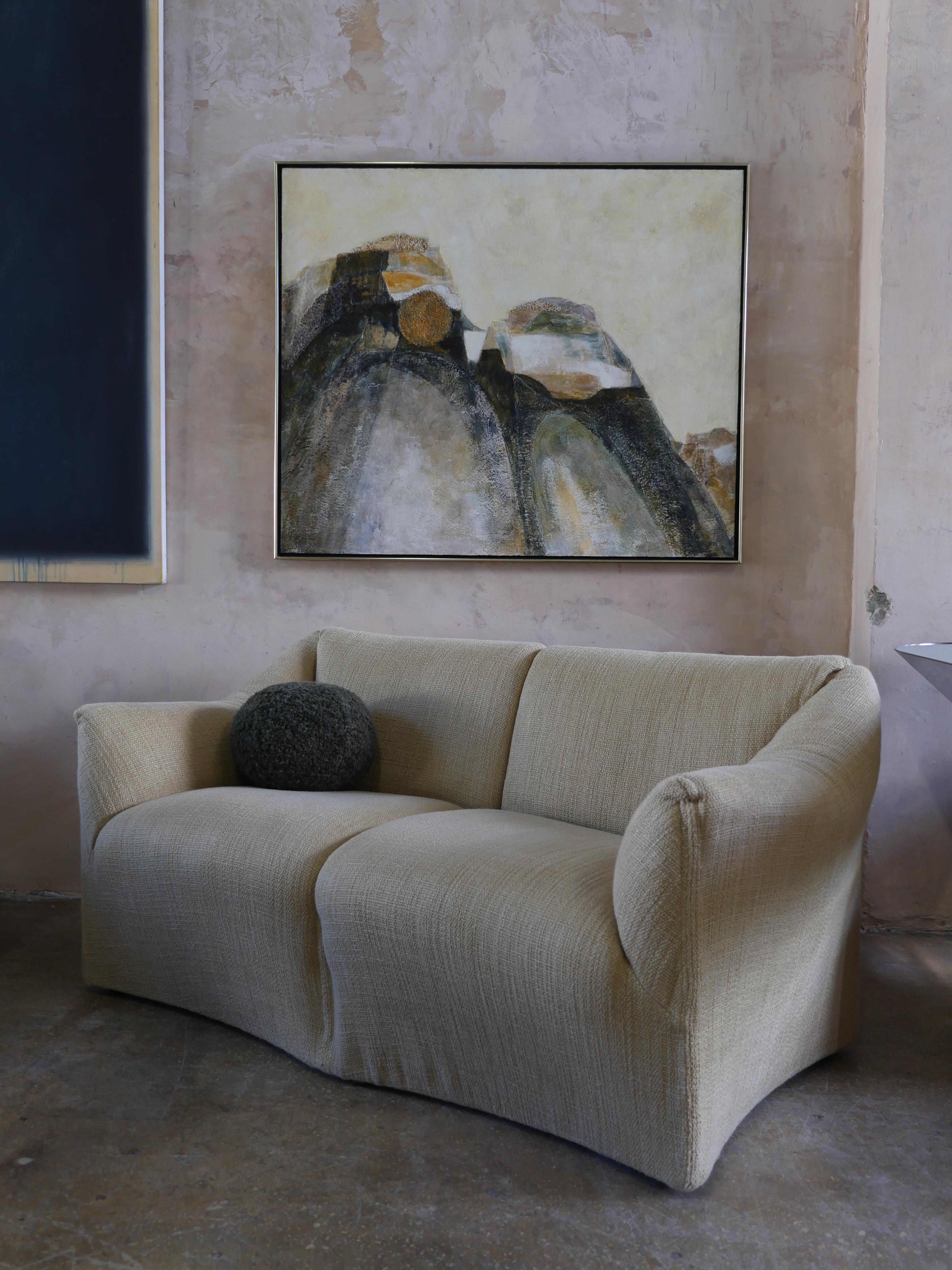 Loveseat Tentazione de Mario Bellini para Cassina, años 70 Moderno de mediados de siglo en venta