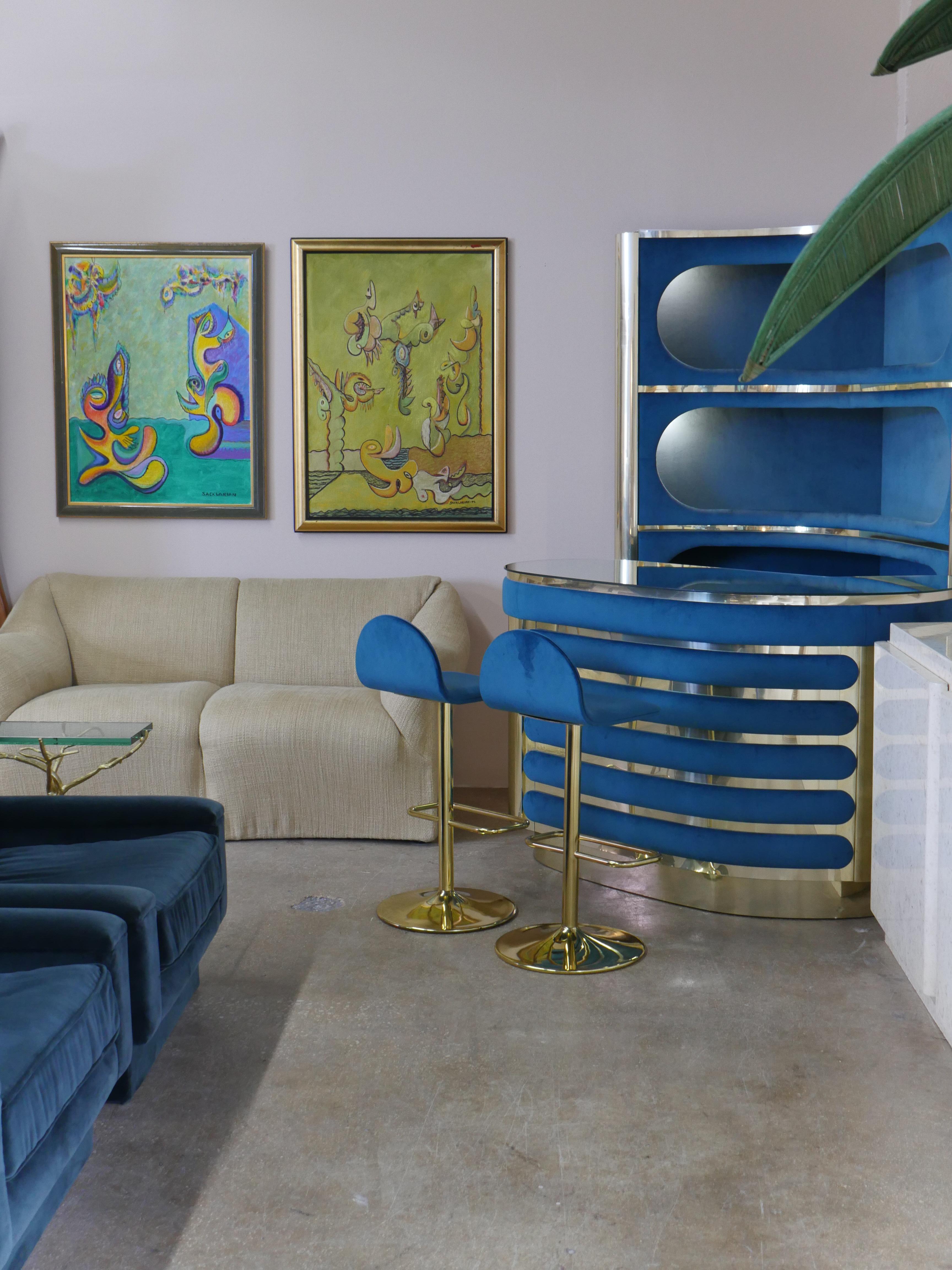 Loveseat Tentazione de Mario Bellini para Cassina, años 70 en Bueno estado para la venta en Miami, FL
