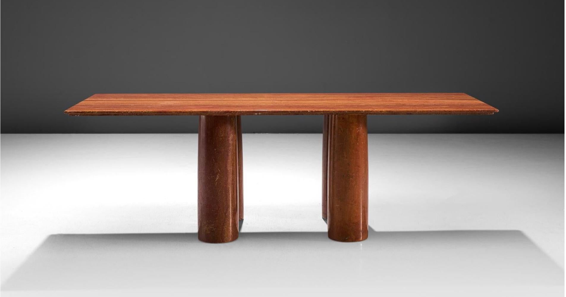 Mid-Century Modern Table Il Colonnato des années 1970 de Mario Bellini pour Cassina, Italie en vente