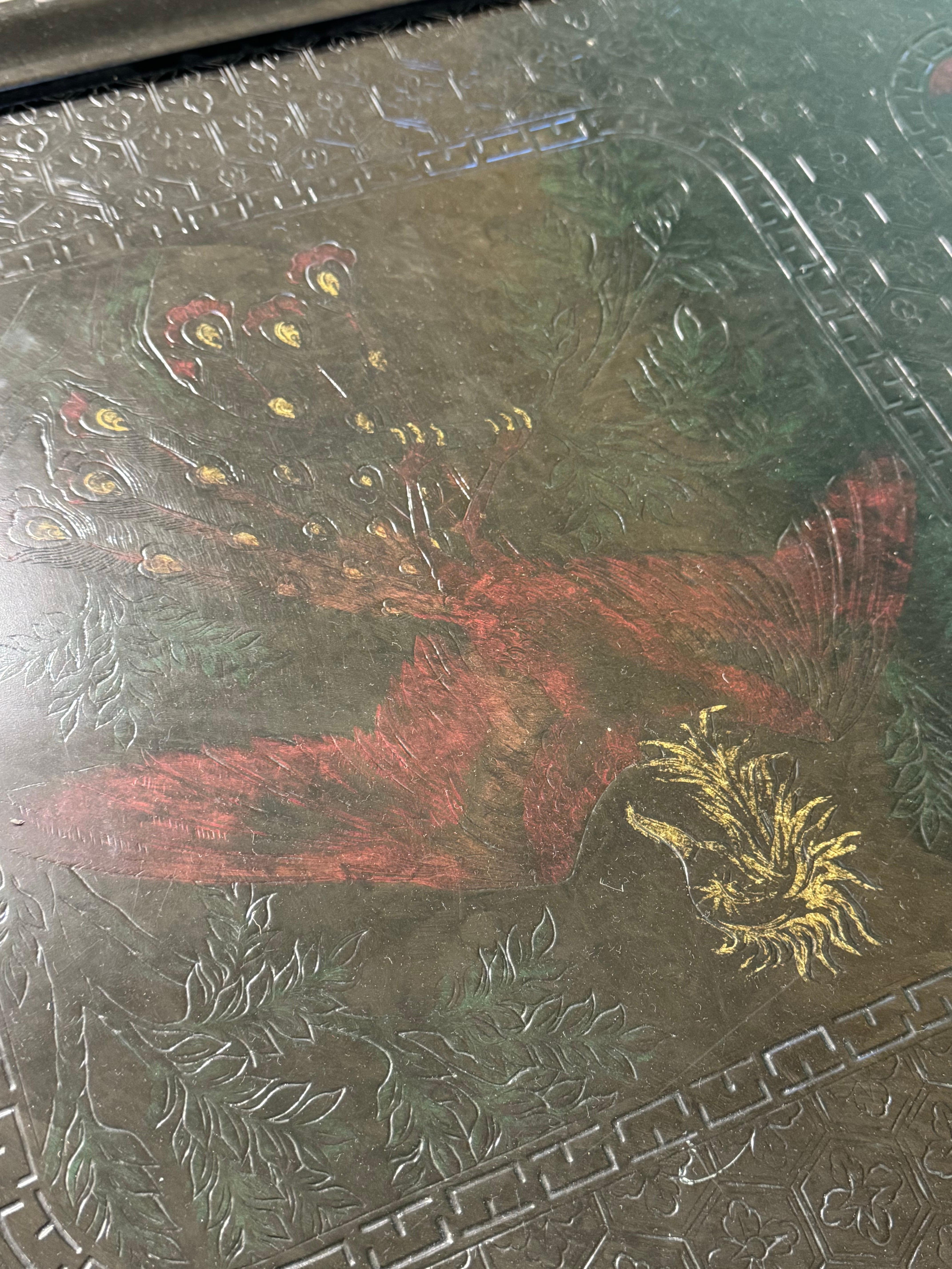 1970er Mario Buatta Chinoiserie-Couchtisch von John Widdicomb im Angebot 1