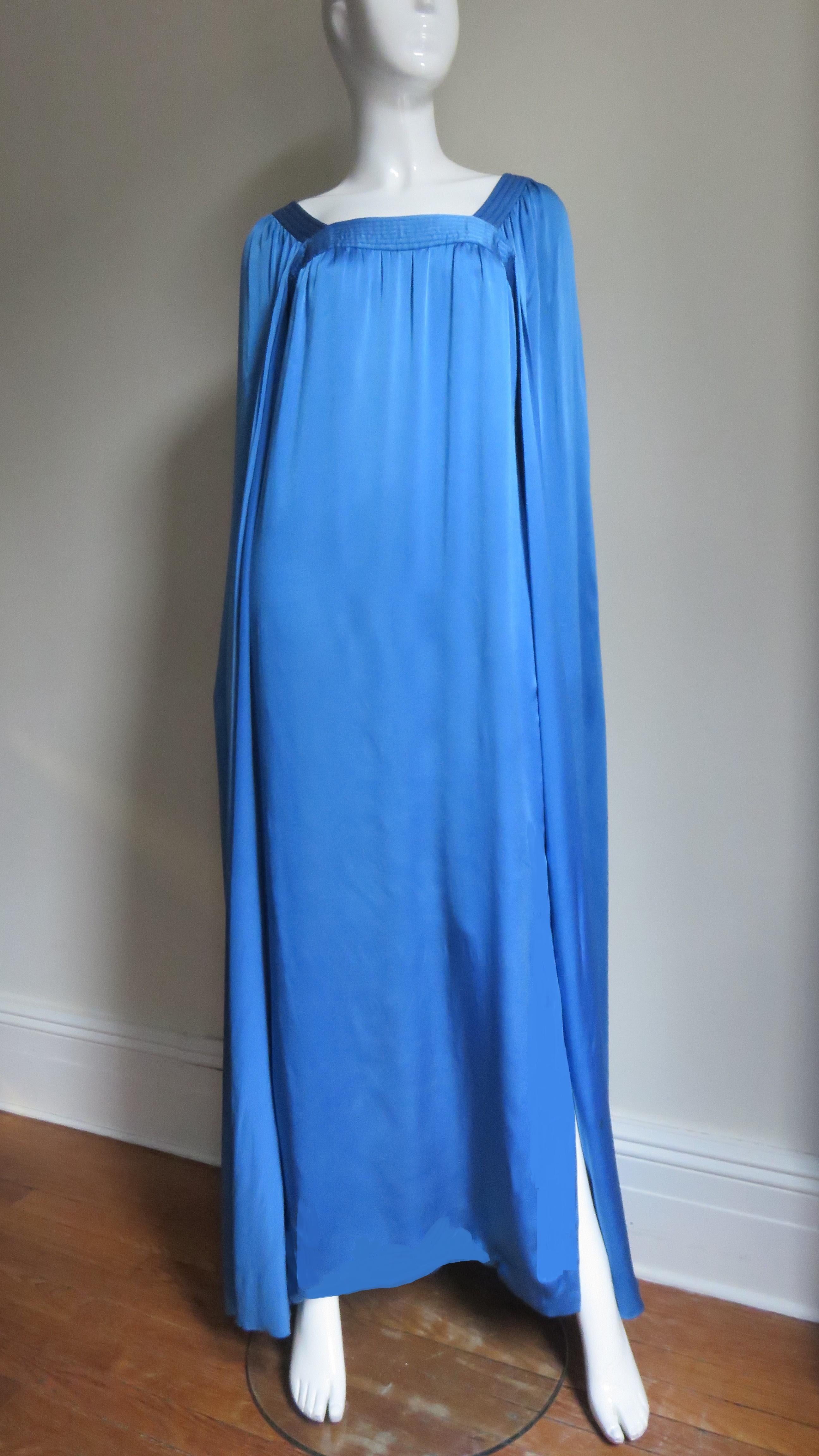 Christian Dior Couture Numbered Gown 1970s For Sale 4