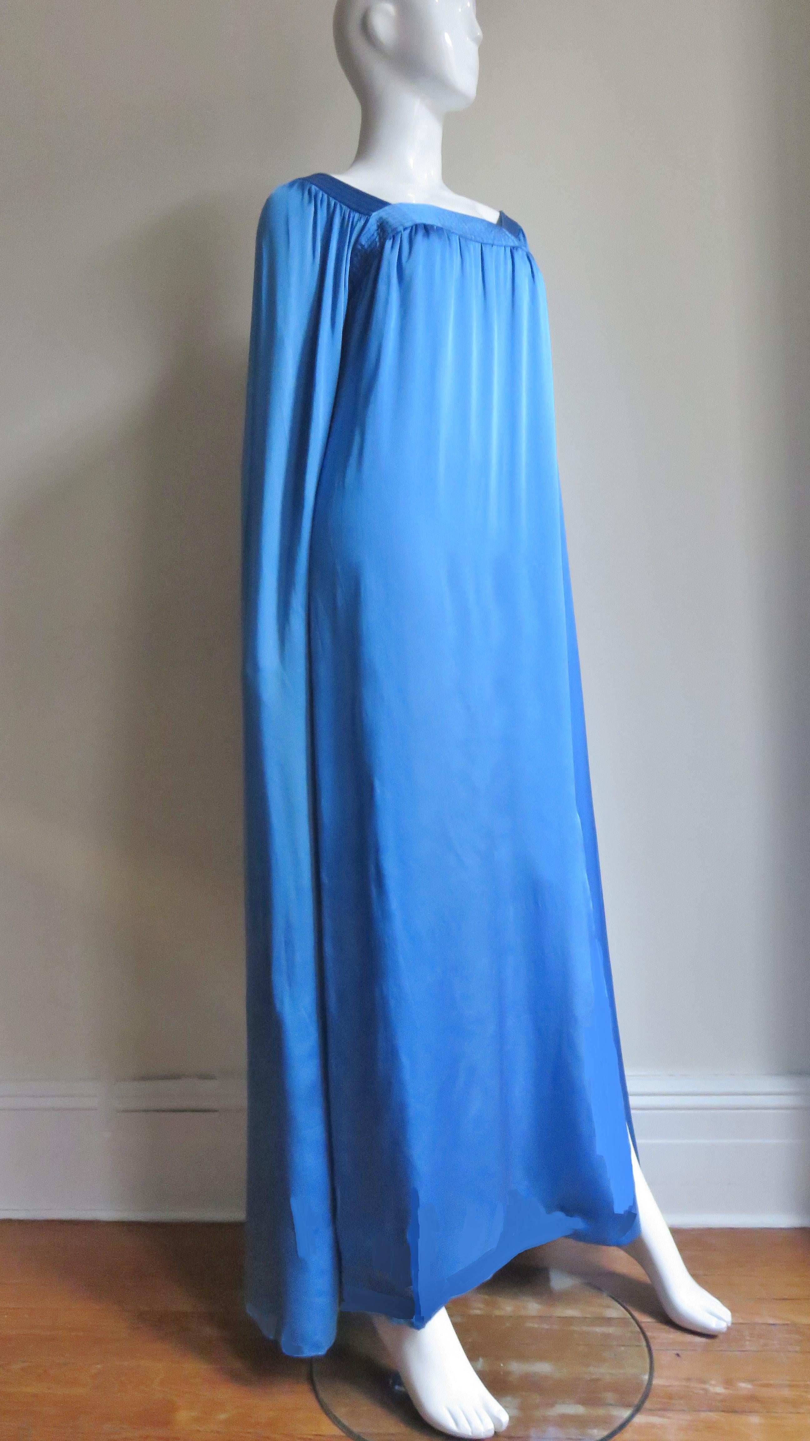 Christian Dior Couture Numbered Gown 1970s For Sale 5