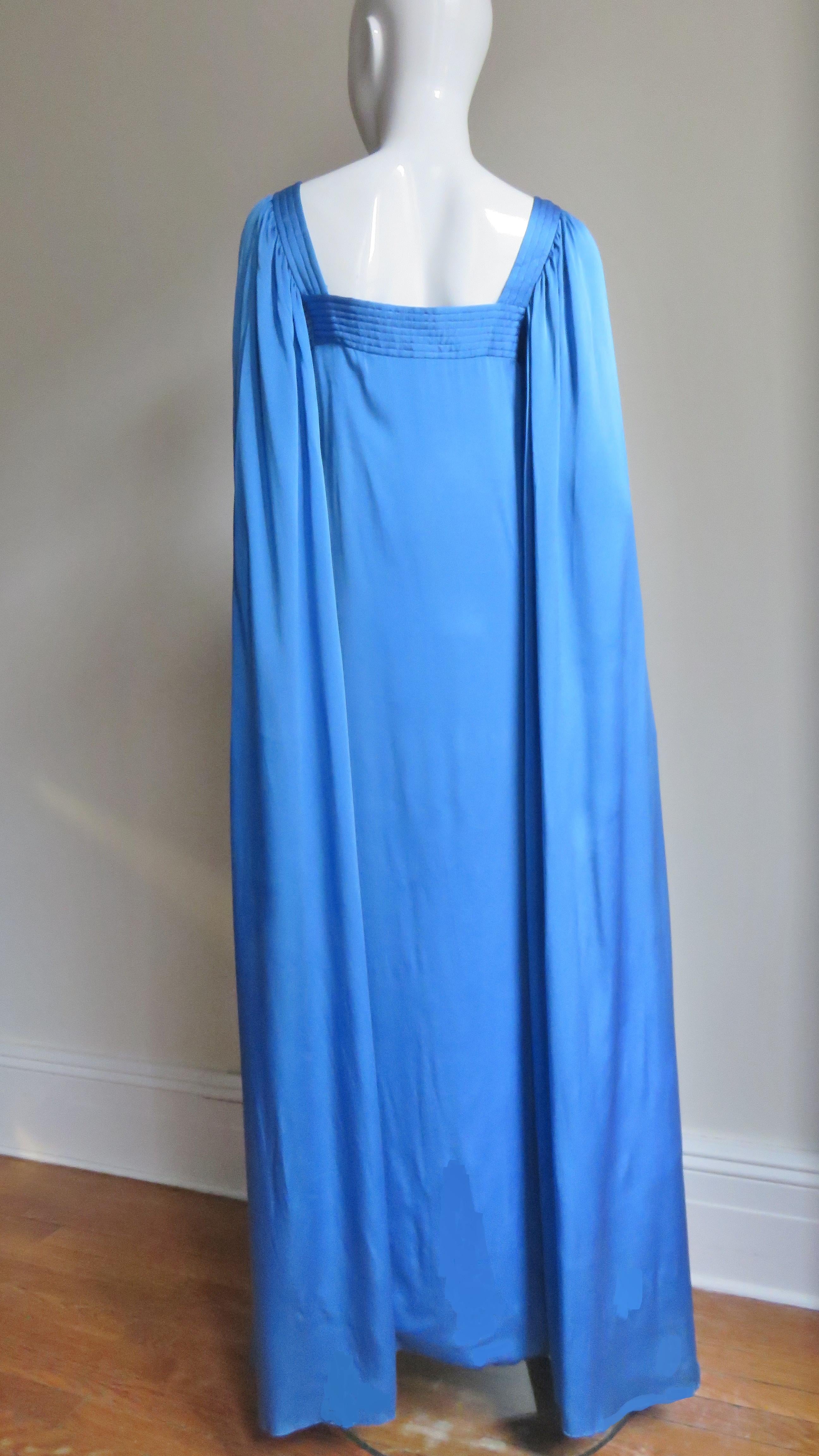 Christian Dior Couture Numbered Gown 1970s For Sale 9